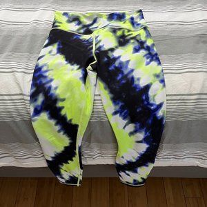 Athleta Elation Tie Dye 7/8 Tight Leggings (Small)